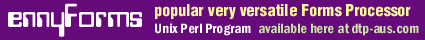 very versatile Forms Processing Perl Program